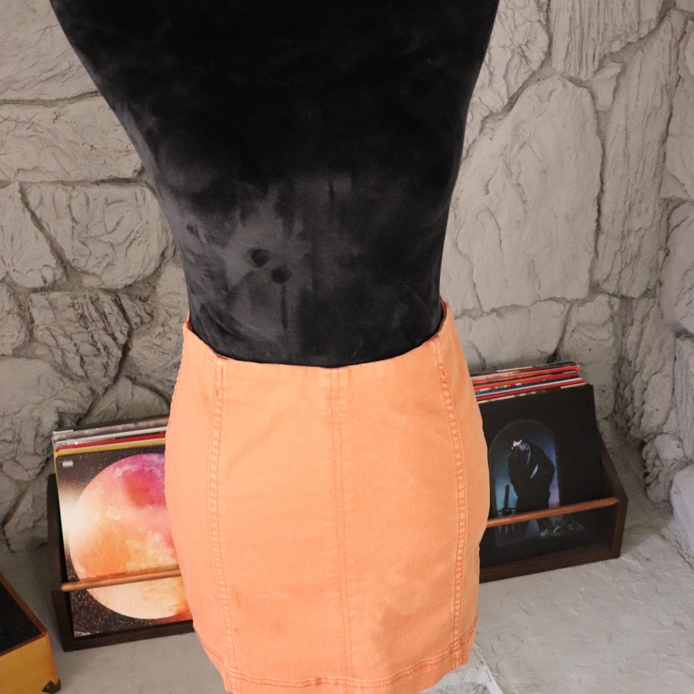 Target fall/orange skirt